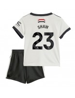 Manchester United Luke Shaw #23 Kolmaspaita Lasten 2024-25 Lyhythihainen (+ shortsit)